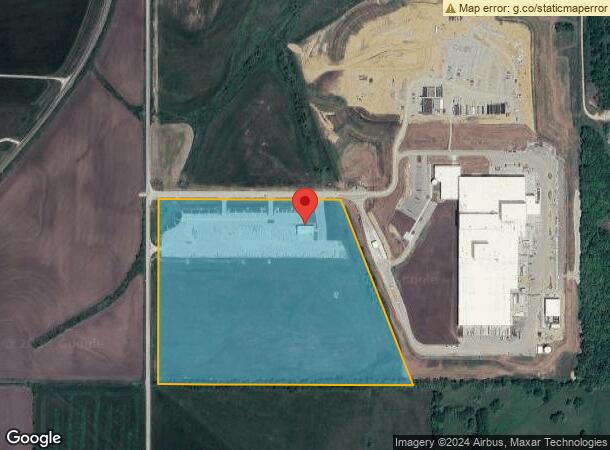  22035 Business Park Dr, Tonganoxie, KS Parcel Map