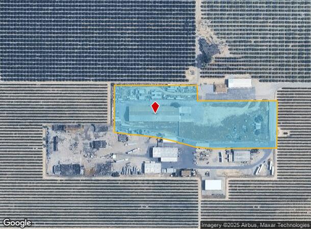 5741 E Central Ave, Fresno, CA Parcel Map