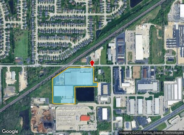  10401 E 59Th St, Indianapolis, IN Parcel Map