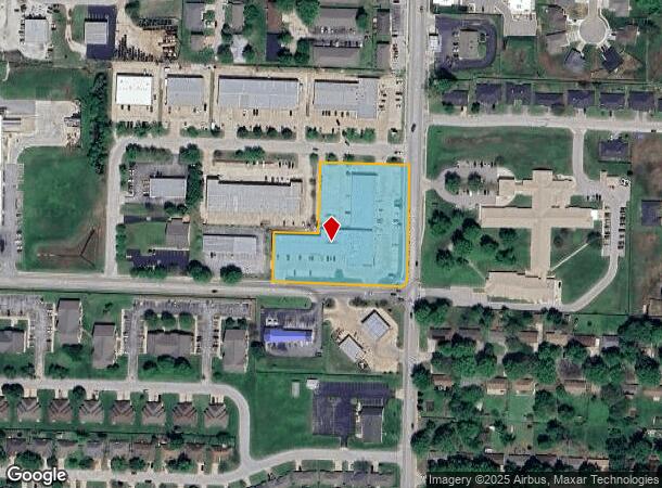 107 W Aldersgate Dr, Nixa, MO Parcel Map