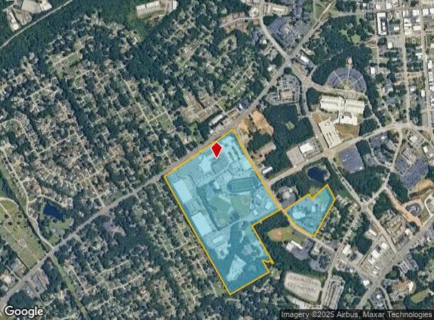 564 W Crogan St, Lawrenceville, GA Parcel Map