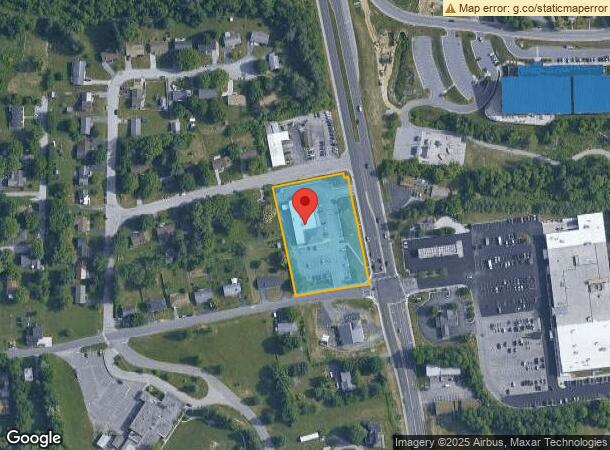  550 N Franklin St, Christiansburg, VA Parcel Map