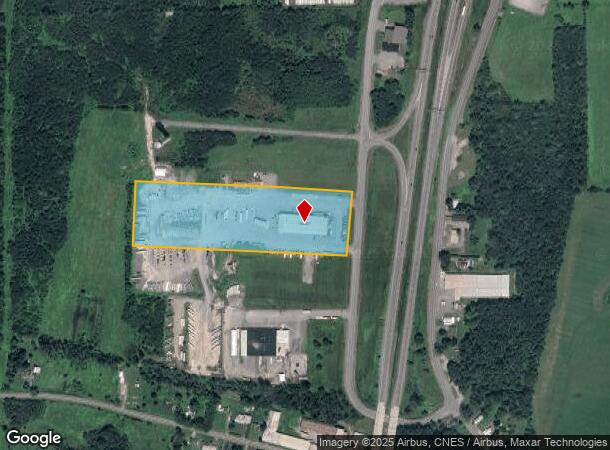 61 W Service Rd, Champlain, NY Parcel Map