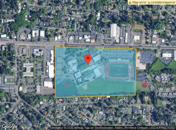  9000 Sw Beaverton Hillsdale Hwy, Portland, OR Parcel Map