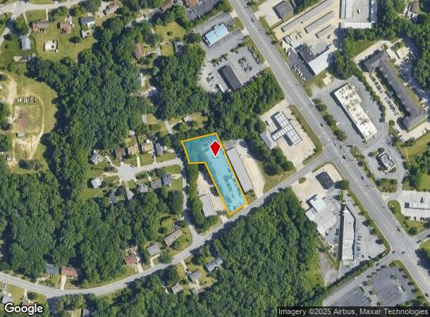  108 Westover Dr, High Point, NC Parcel Map