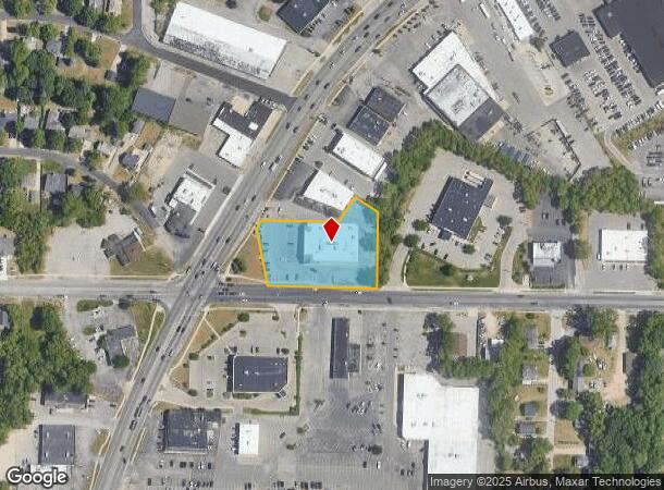  3610 Plainfield Ave Ne, Grand Rapids, MI Parcel Map