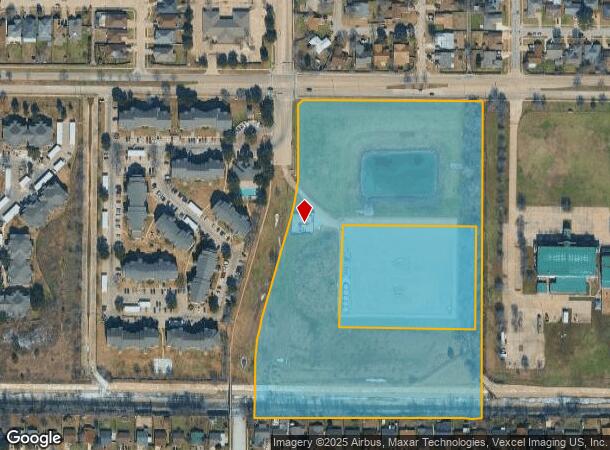  2300 E Mayfield Rd, Arlington, TX Parcel Map