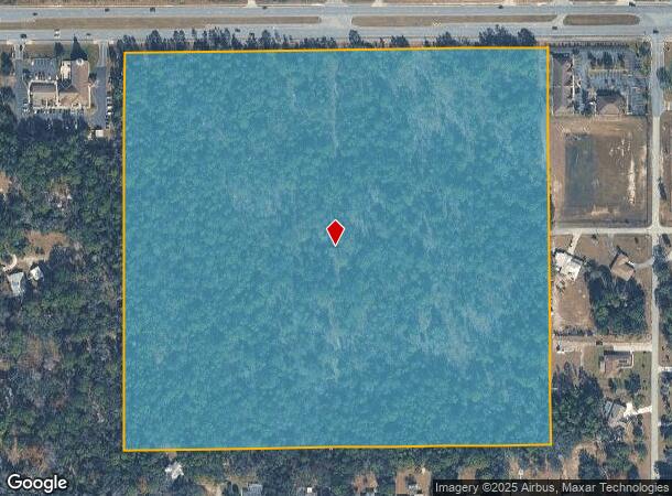 2380 W Norvell Bryant Hwy, Lecanto, FL Parcel Map