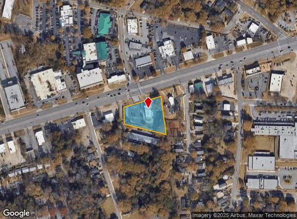  2033 W Broad St, Athens, GA Parcel Map