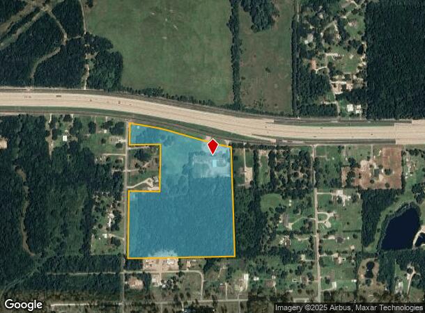  12921 Interstate 10 E, Orange, TX Parcel Map