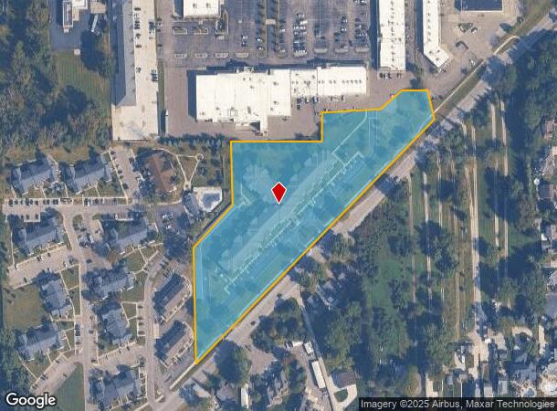  50785 Jefferson Ave, New Baltimore, MI Parcel Map
