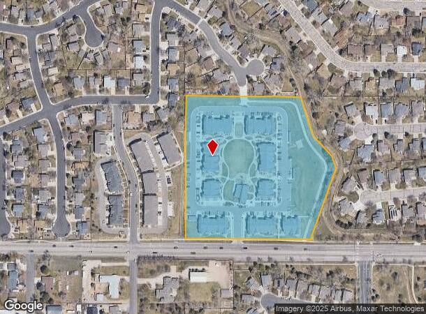  1506 W Horsetooth Rd, Fort Collins, CO Parcel Map