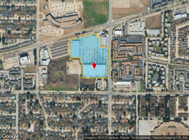 2200 New York Ave, Arlington, TX Parcel Map