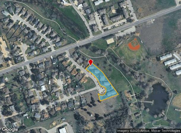 2700 Sunny Ln, Taylor, TX Parcel Map