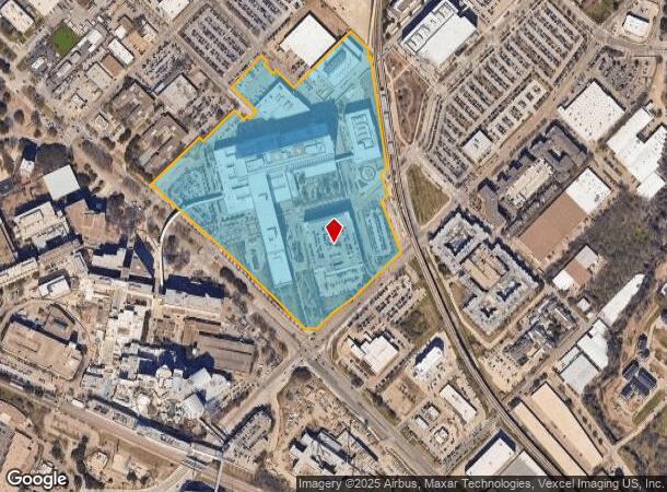 5134 Harry Hines Blvd, Dallas, TX Parcel Map