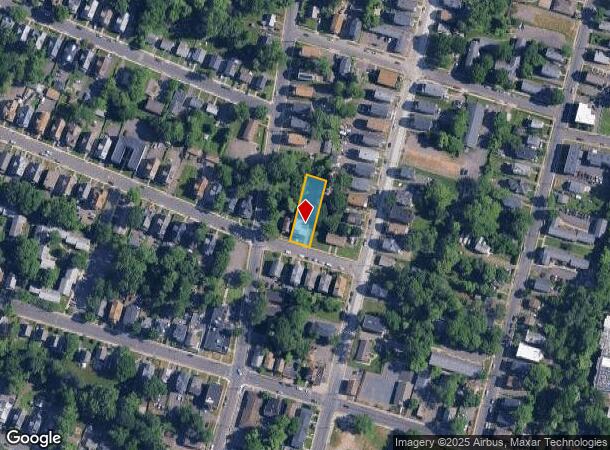  497 Edgewood St, Hartford, CT Parcel Map
