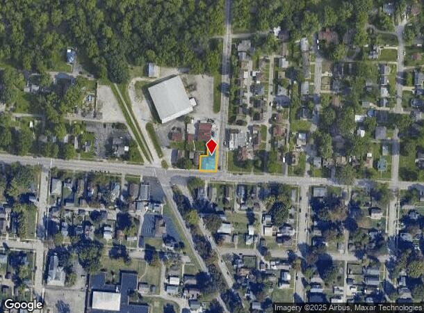 110 N Randolph Ave, Clarksville, IN Parcel Map
