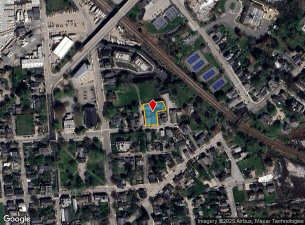  38 S Broad St, Stonington, CT Parcel Map