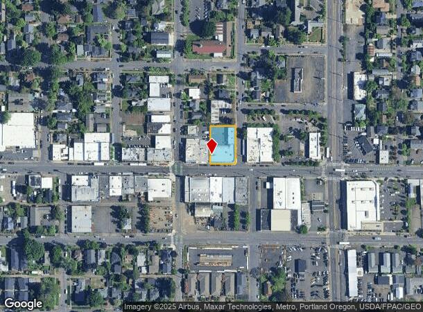  8037 Se Stark St, Portland, OR Parcel Map