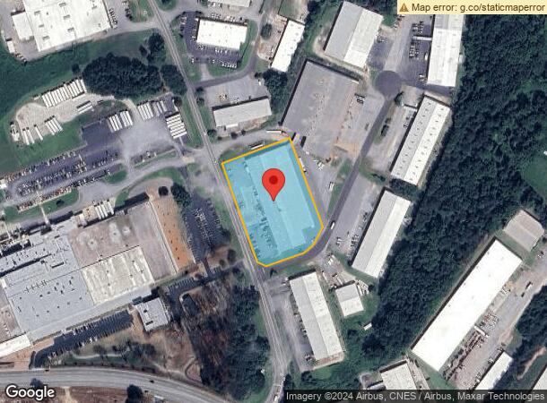  1649 S Batesville Rd, Greer, SC Parcel Map