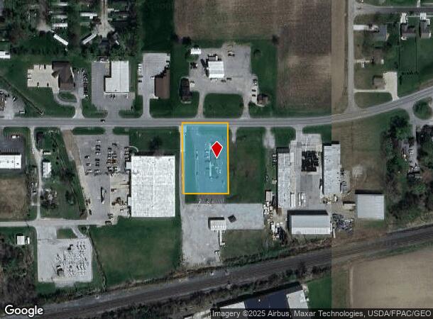 1128 E Main St, Delta, OH Parcel Map