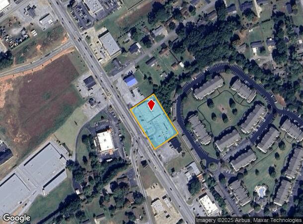 2820 Boiling Springs Rd, Boiling Springs, SC Parcel Map