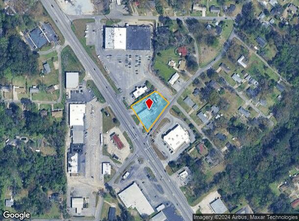  1601 Forestdale Blvd, Birmingham, AL Parcel Map