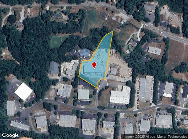  510 Nine North Ct, Alpharetta, GA Parcel Map