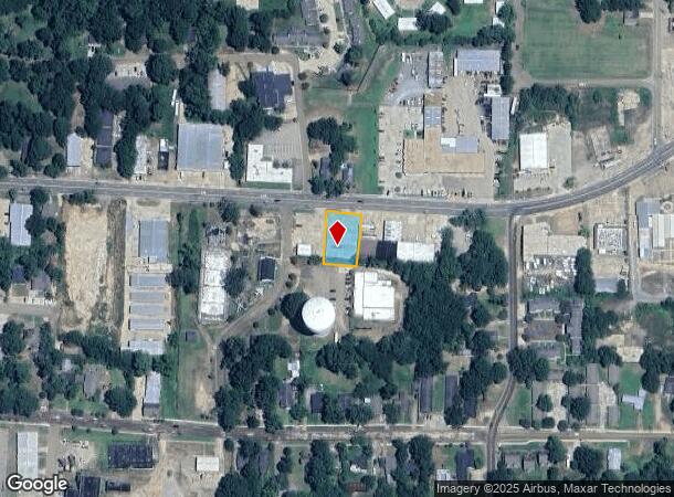 504 E Georgia Ave, Ruston, LA Parcel Map