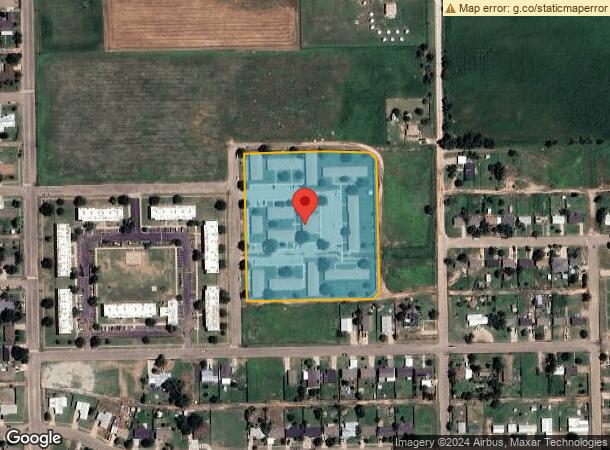  2812 Houston St, Plainview, TX Parcel Map