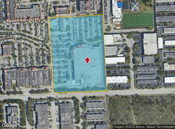  13450 Sw 120Th St, Miami, FL Parcel Map