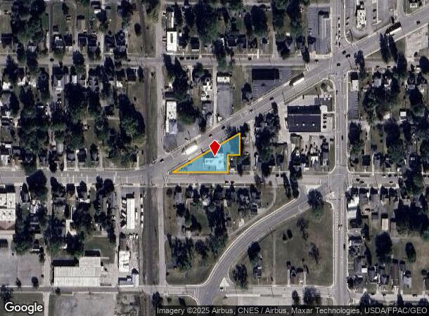  403 Tiffin Ave, Findlay, OH Parcel Map