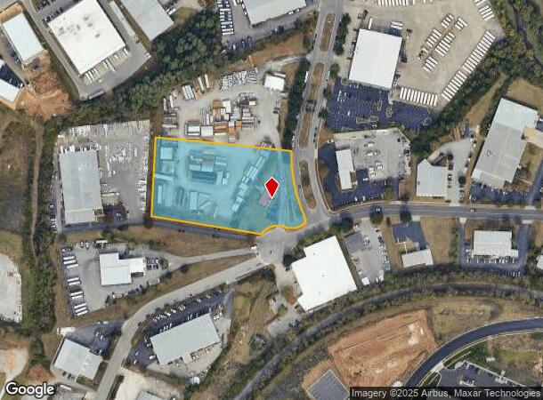  801 Enterprise Dr, Lexington, KY Parcel Map