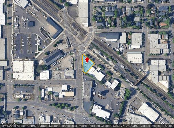 1210 Se Gideon St, Portland, OR Parcel Map