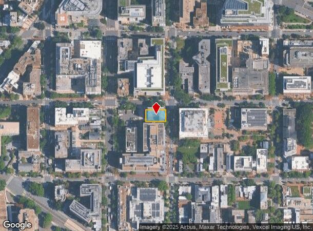  736 22Nd St Nw, Washington, DC Parcel Map