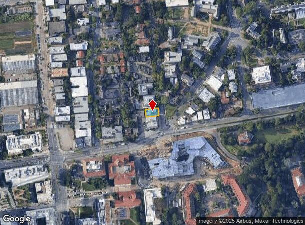  1876 Arch St, Berkeley, CA Parcel Map