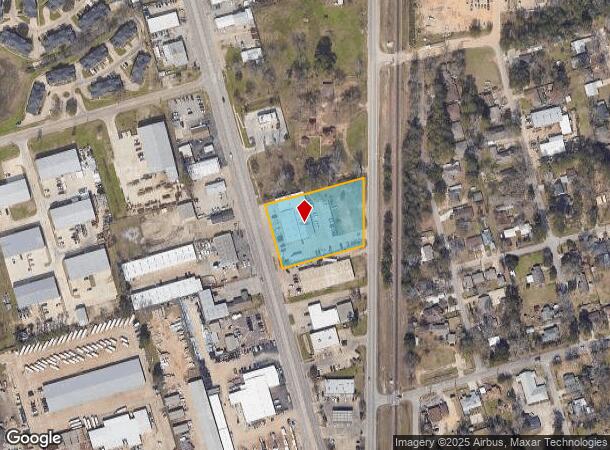 828 S Frazier St, Conroe, TX Parcel Map