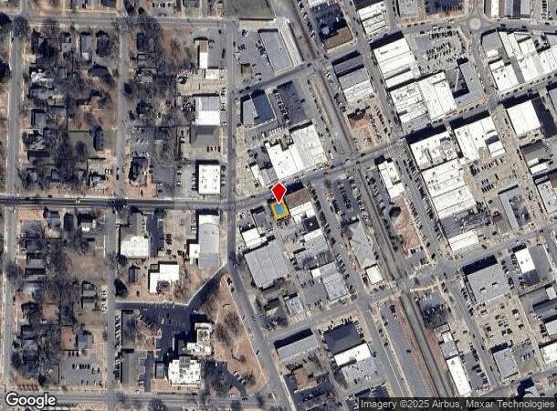  1319 E Oak St, Conway, AR Parcel Map