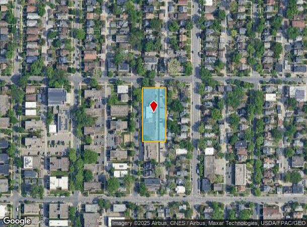  3401 Colfax Ave S, Minneapolis, MN Parcel Map