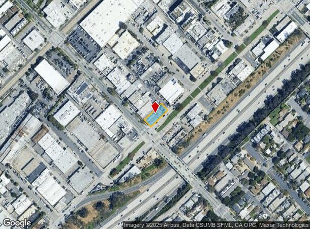  1101 Olympic Blvd, Santa Monica, CA Parcel Map