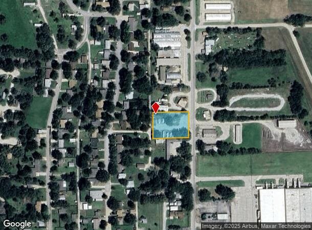  1804 N A St, Wellington, KS Parcel Map