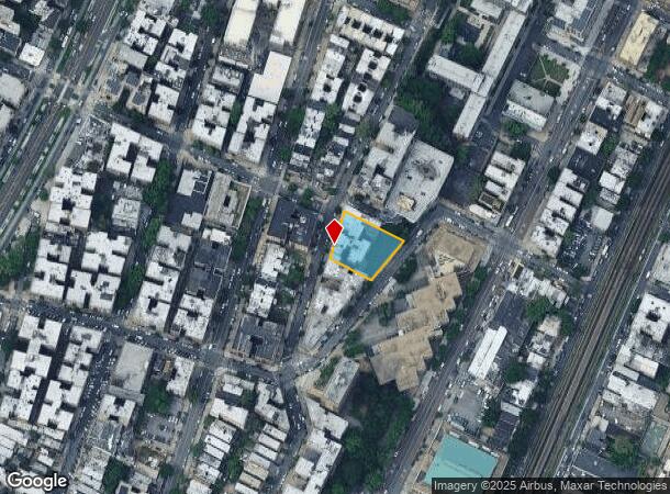 2200 Tiebout Ave, Bronx, NY Parcel Map