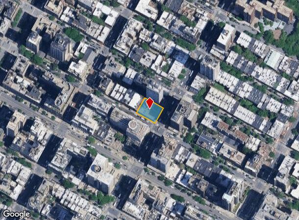 1550 3Rd Ave, New York, NY Parcel Map