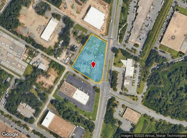 8289 Telegraph Rd, Odenton, MD Parcel Map