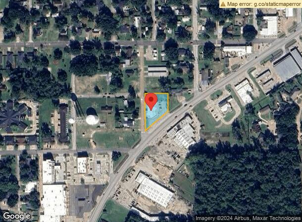  1201 N Main St, Liberty, TX Parcel Map