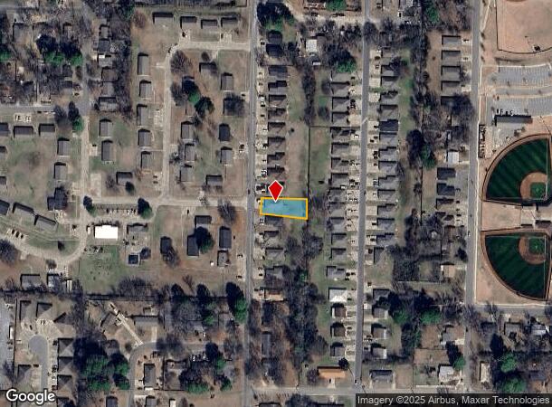 380 S Davis St, Conway, AR Parcel Map