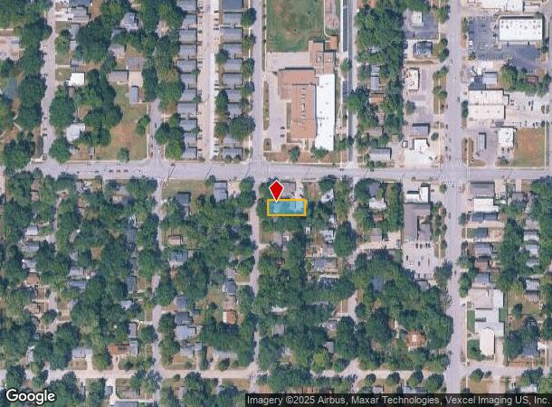 1902 Kentucky St, Lawrence, KS Parcel Map