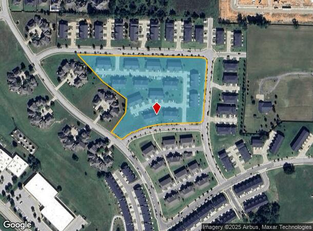  2727 W Shasta Rd, Rogers, AR Parcel Map