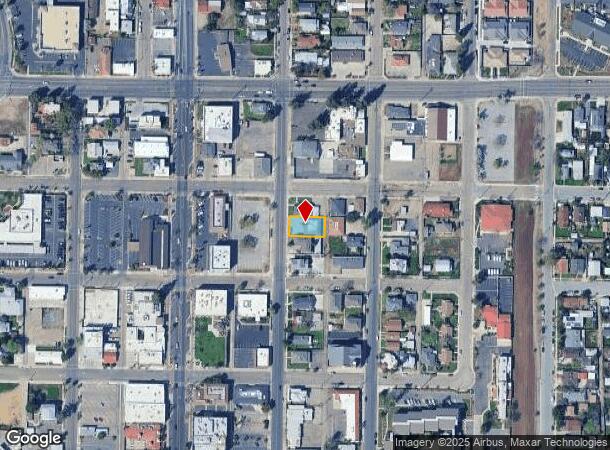  342 N 2Nd St, Porterville, CA Parcel Map