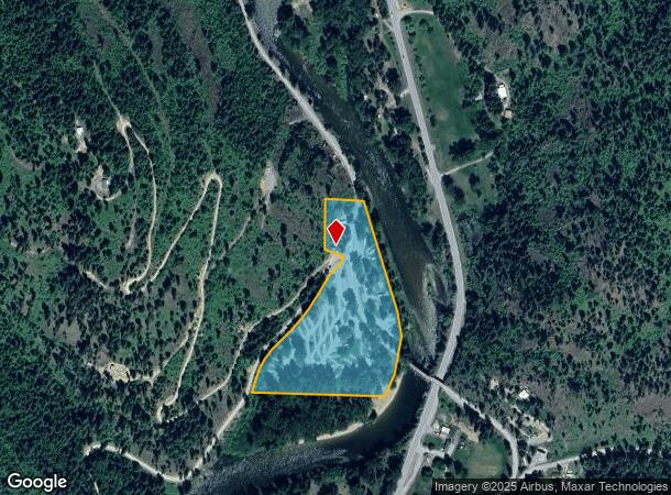  418 Old River Rd, Kingston, ID Parcel Map